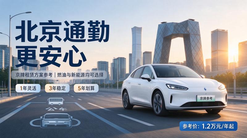 京牌租赁价格一览2026